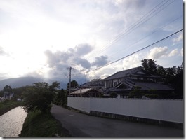 天気に恵まれました