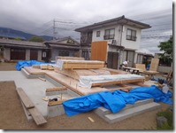 最後にシートでしっかり養生