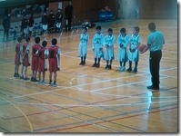 相手は小柄ながらも一生懸命なチームでした