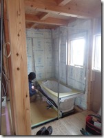 明るいお風呂です