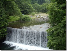 推定落差１０００ｍの滝