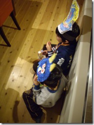 仲良くおつんべこ