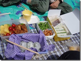 あっというまにたいらげました