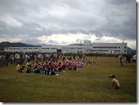 朝はどんより曇りソラ