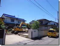 塀も無くなる予定