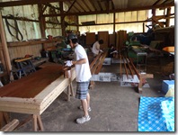 風邪の抜けない加工場は