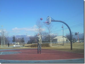 得意のミドルシュート! 得意のミドルシュート!