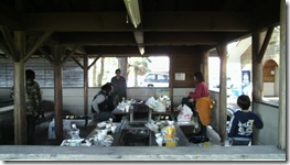 屋内は寒い・・・