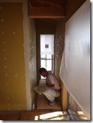 吹抜けの上より
