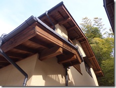 軒が深くてカッコいい！