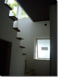 ２階のリビングへ