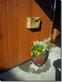 ポストが凹んでいる