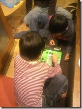 いい勝負していました