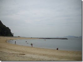 人工の海岸だそうです