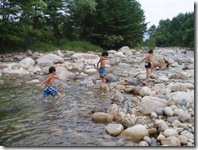 遊び易い川です