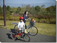 ちなみに嫁の自転車もギア無し