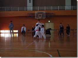 しっかり踏み込めています