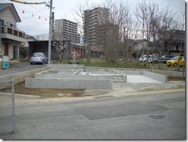 地上30ｃｍの建造物