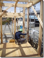 高野大工は十年ぶりに一緒にお仕事します