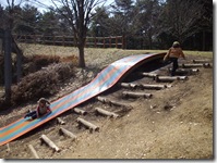 滑ること滑ること