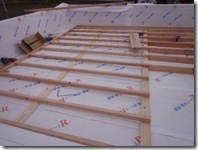 水勾配確保のための垂木