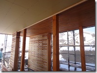 車庫の天井の色を決めないと