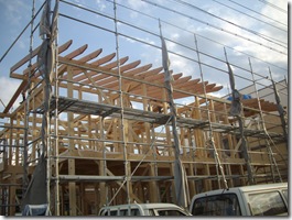 この垂木、実はかなりでかいのです