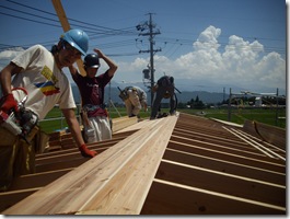 棟梁、しっかり映ってるよ～