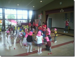 室内だと、なんかね