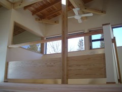 さまざまな恩恵を往来させる吹抜