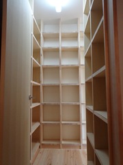 収納量豊富な書庫